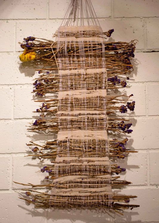 Nature-inspired wall art.