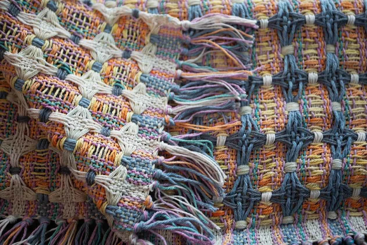 Natural Dye Table Runner - Eco-Friendly Home Decor - MaiaStore