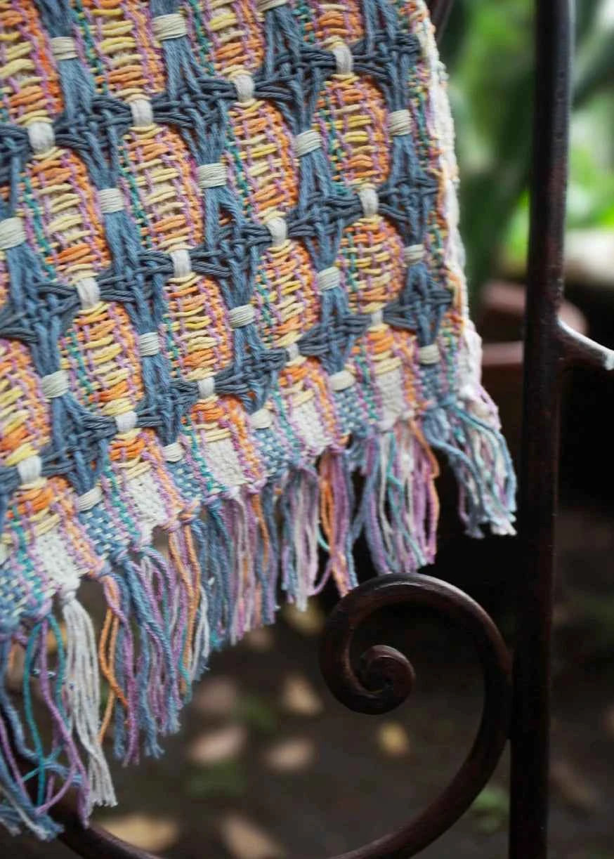 Natural Dye Table Runner - Eco-Friendly Home Decor - MaiaStore