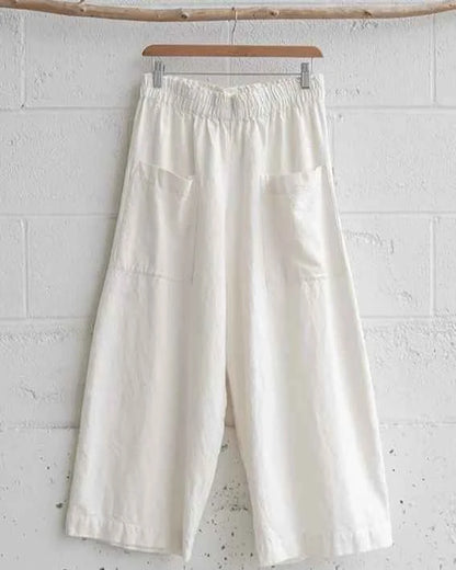 PLAYA BLANCA, Organic Cotton Pants - Eco-Friendly Comfort and Style - Maia Organic