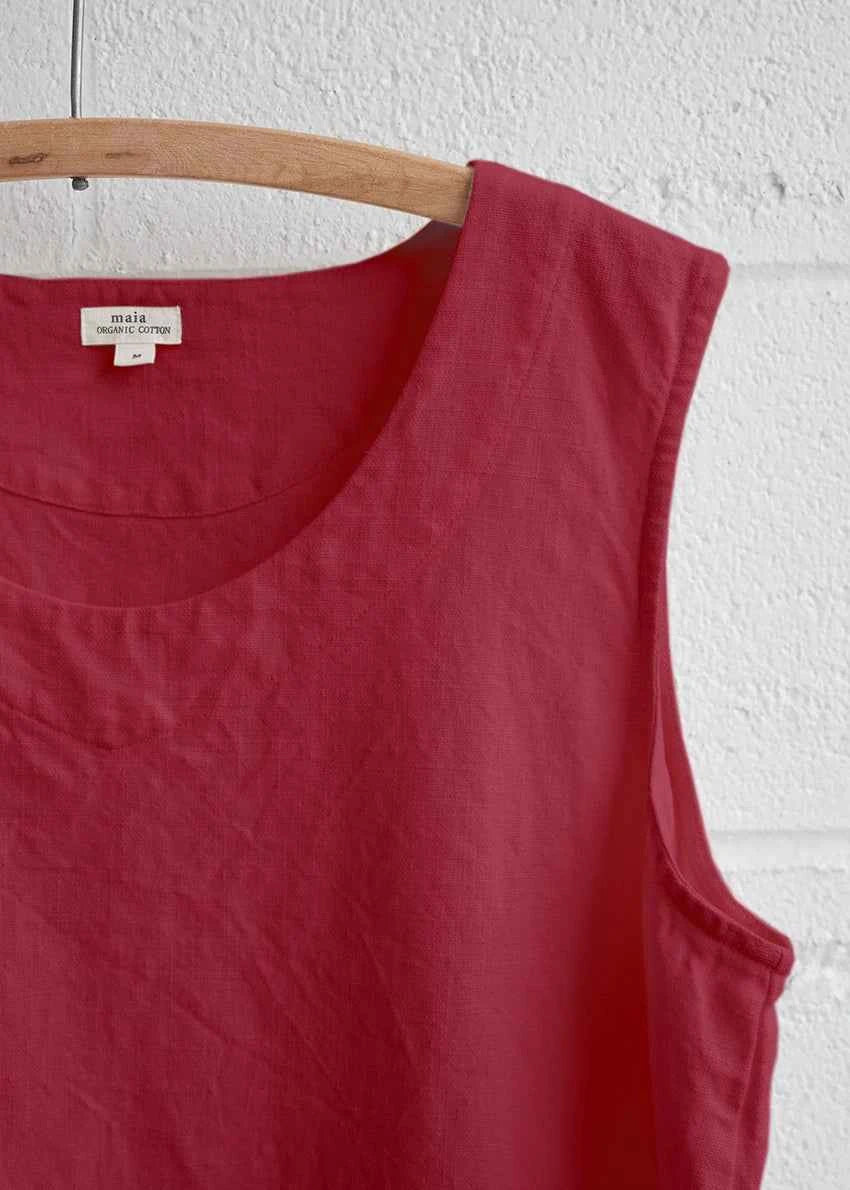 TOP LAGUNA - Organic Cotton Dress Made with Natural Dyes - MaiaStore