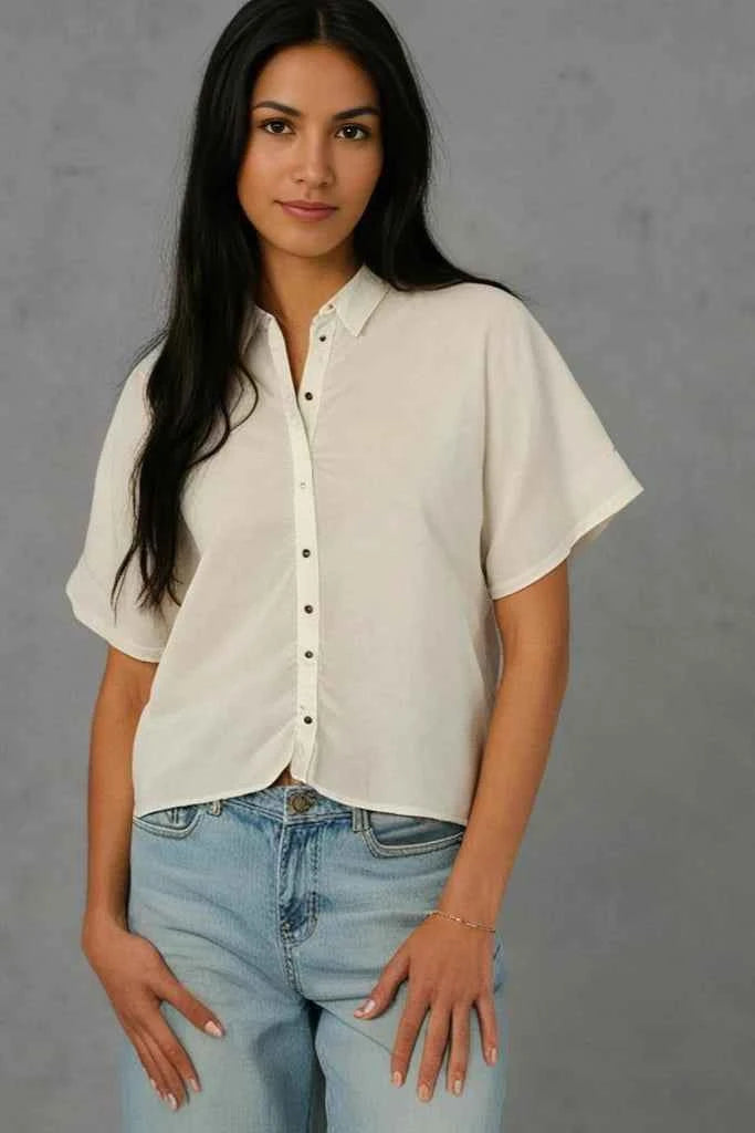 RIO DULCE, Organic Cotton Shirt - Organic Cotton Dress Made with Natural Dyes - MaiaStore