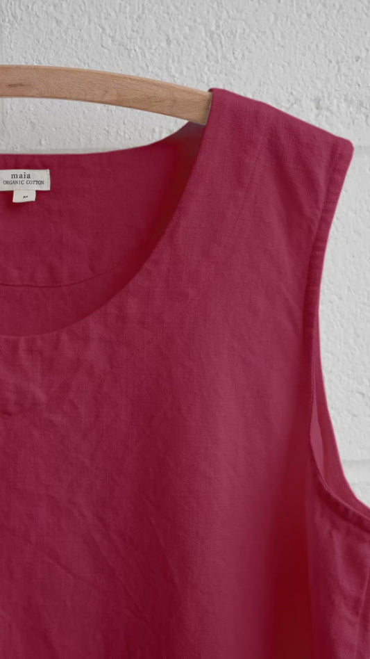 TOP LUNA - An organic cotton top with natural dyes