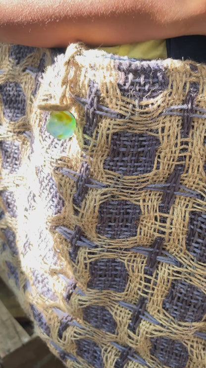 Eco-Friendly Bag Made from Unique, Sustainable Fibers
